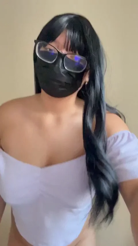 Asian Babe's Rock-Hard Nipples Begging for Your Mouth