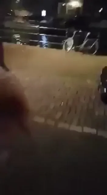 Lil fun on the sidewalk