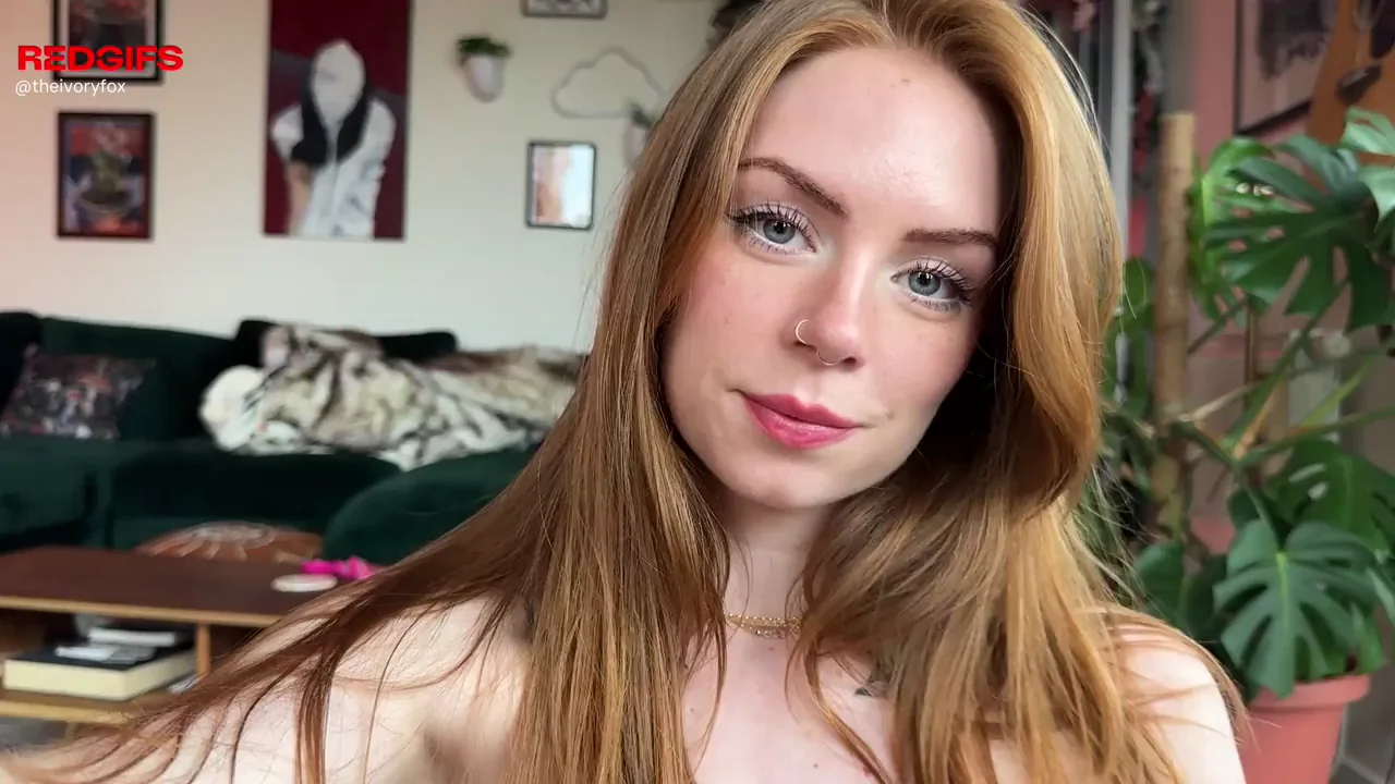 Redhead Next Door Hottie: 'Pretty Hoth' with Massive Tits & Pierced Nips 🔥🍒