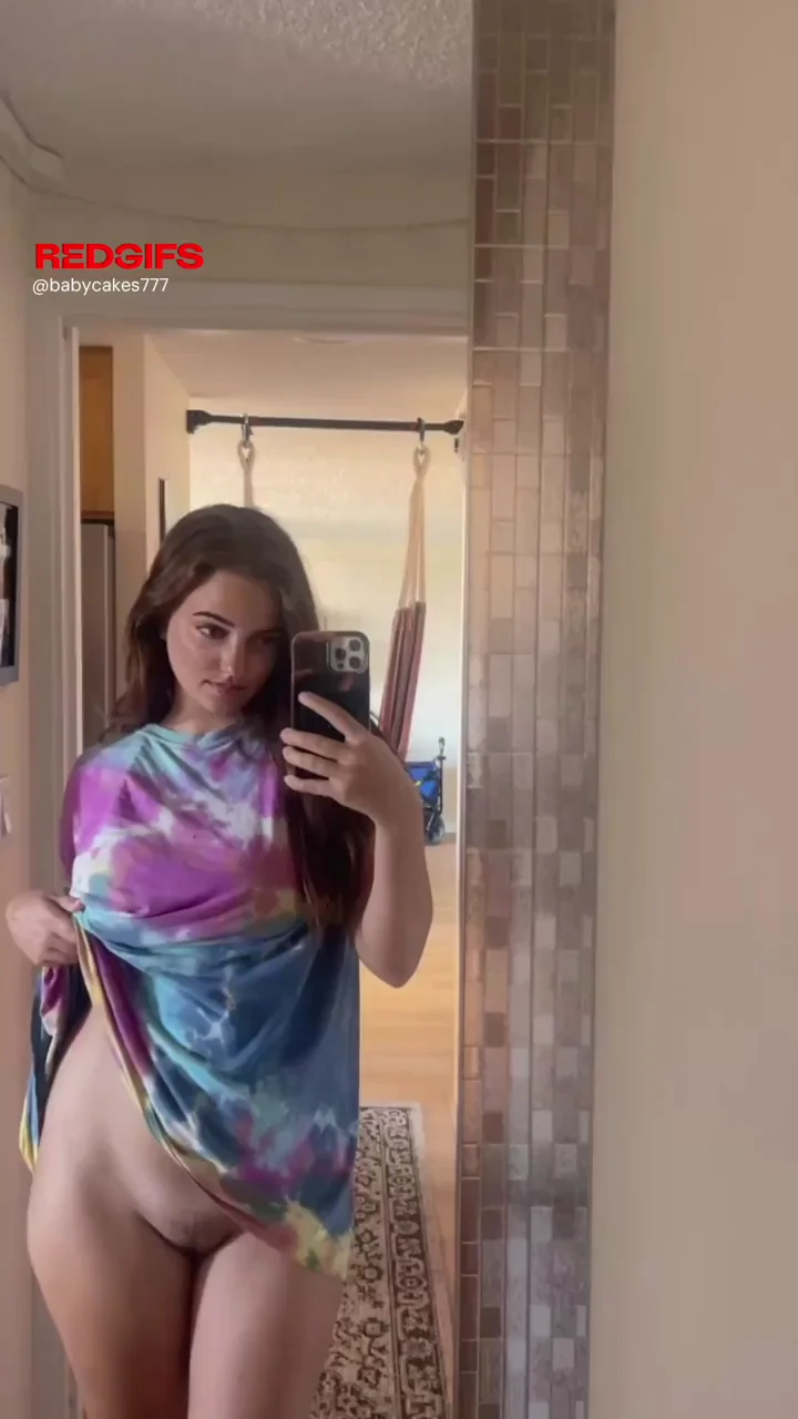 Brunette Babe's Massive Tits Tease & Flash 😍🍈🍈