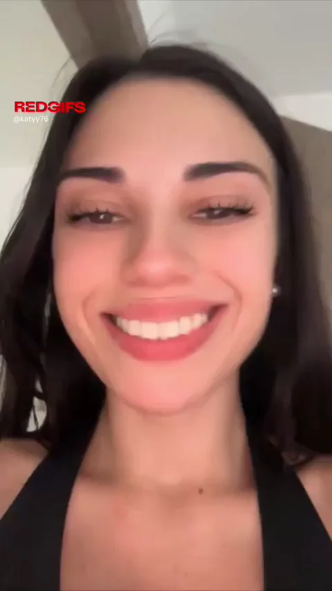 Cute Brunette Teen's Perky Tease: Big Boobs Club Tryout?