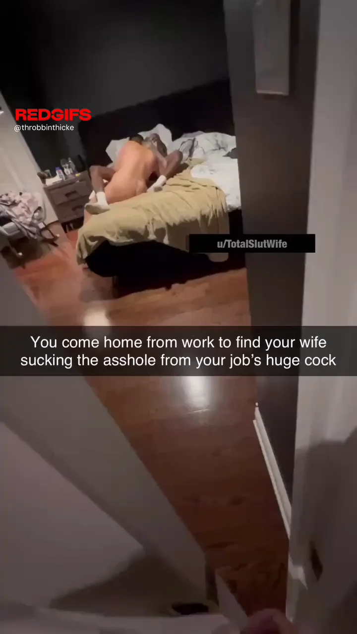 Cucky Walks In On Wife Sucking Boss's Huge BBC