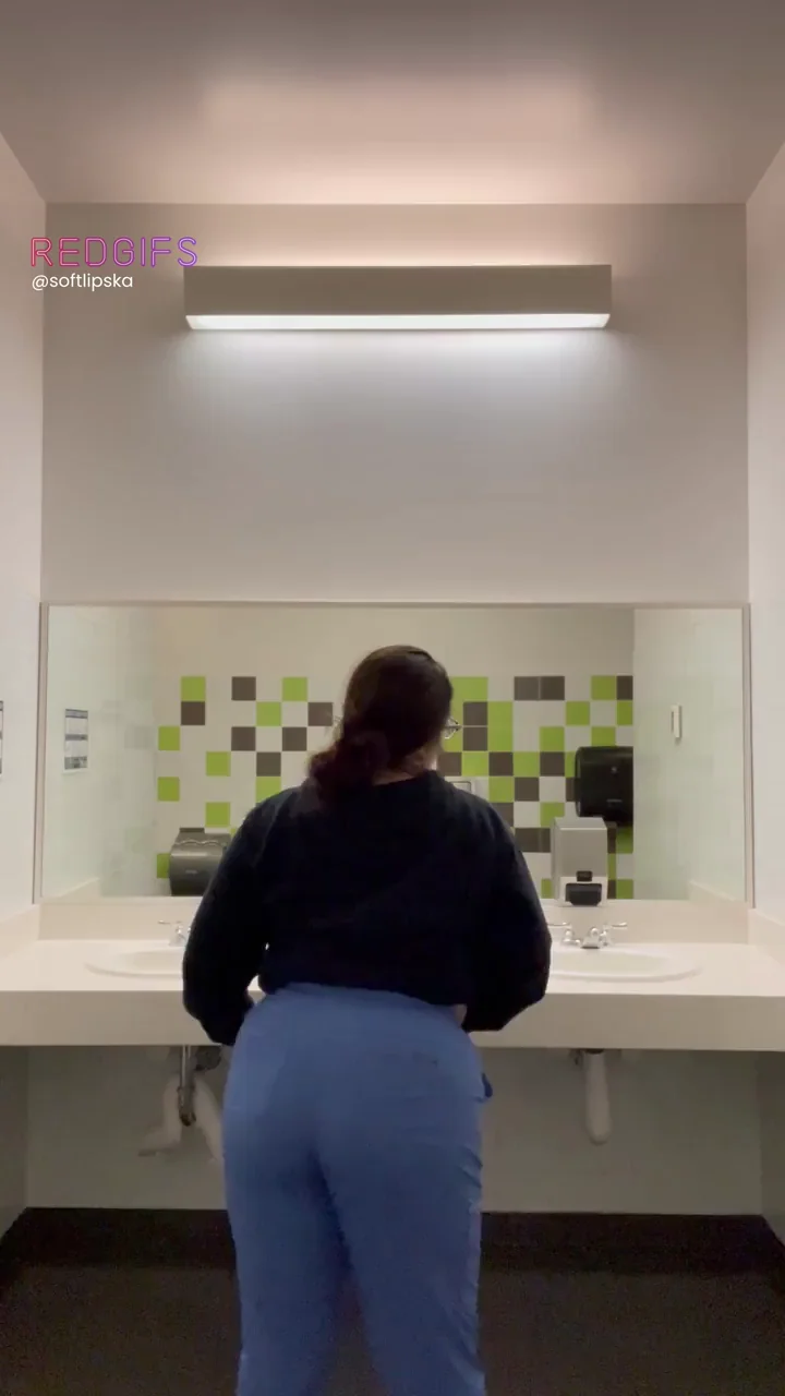 Breeding This Thick Asian BBW's Juicy Ass in the Public Library Stall