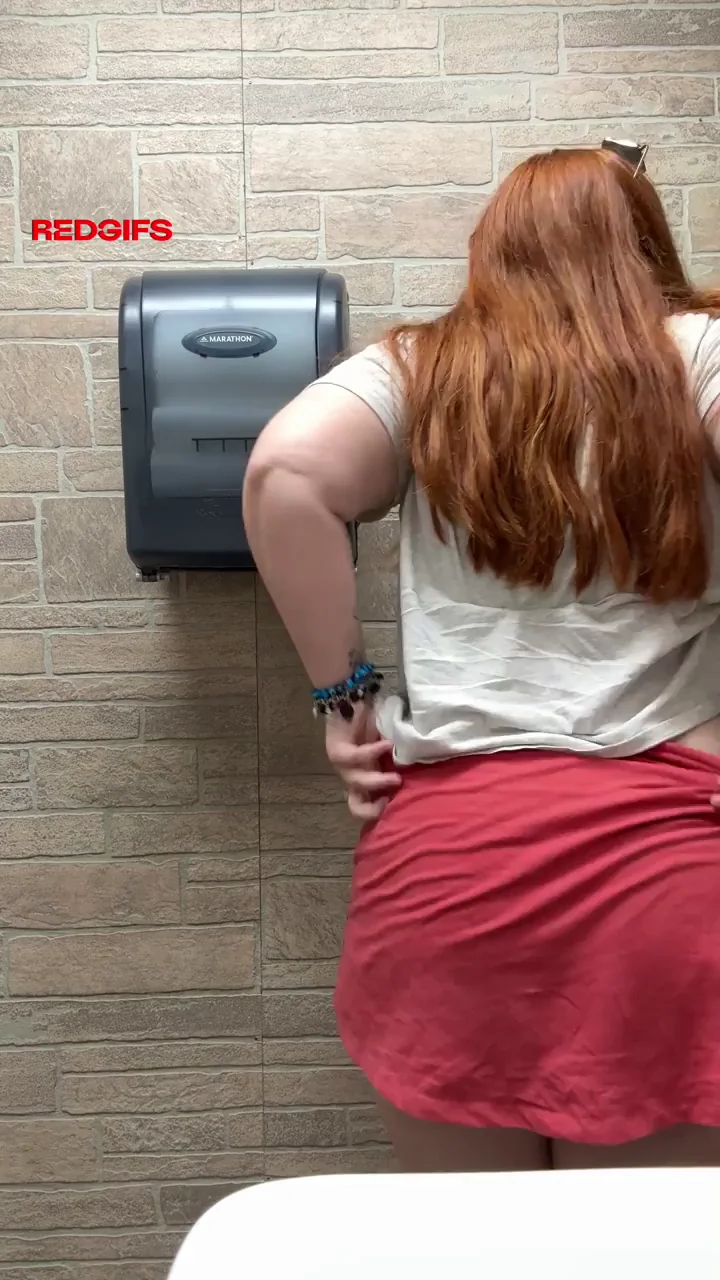 in need of serious breeding in this public bathroom