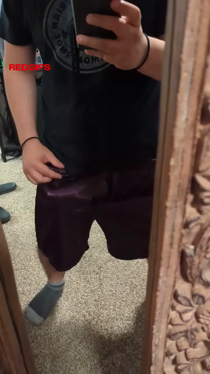 Playing with my fat cock