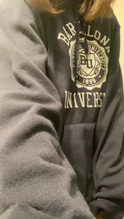 First Post Surprise: Massive Cock Reveal Under Hoodie!