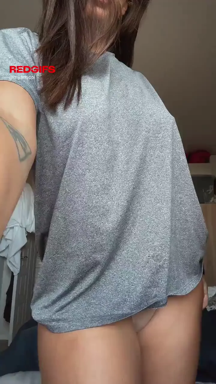 I think I look cute in a t-shirt