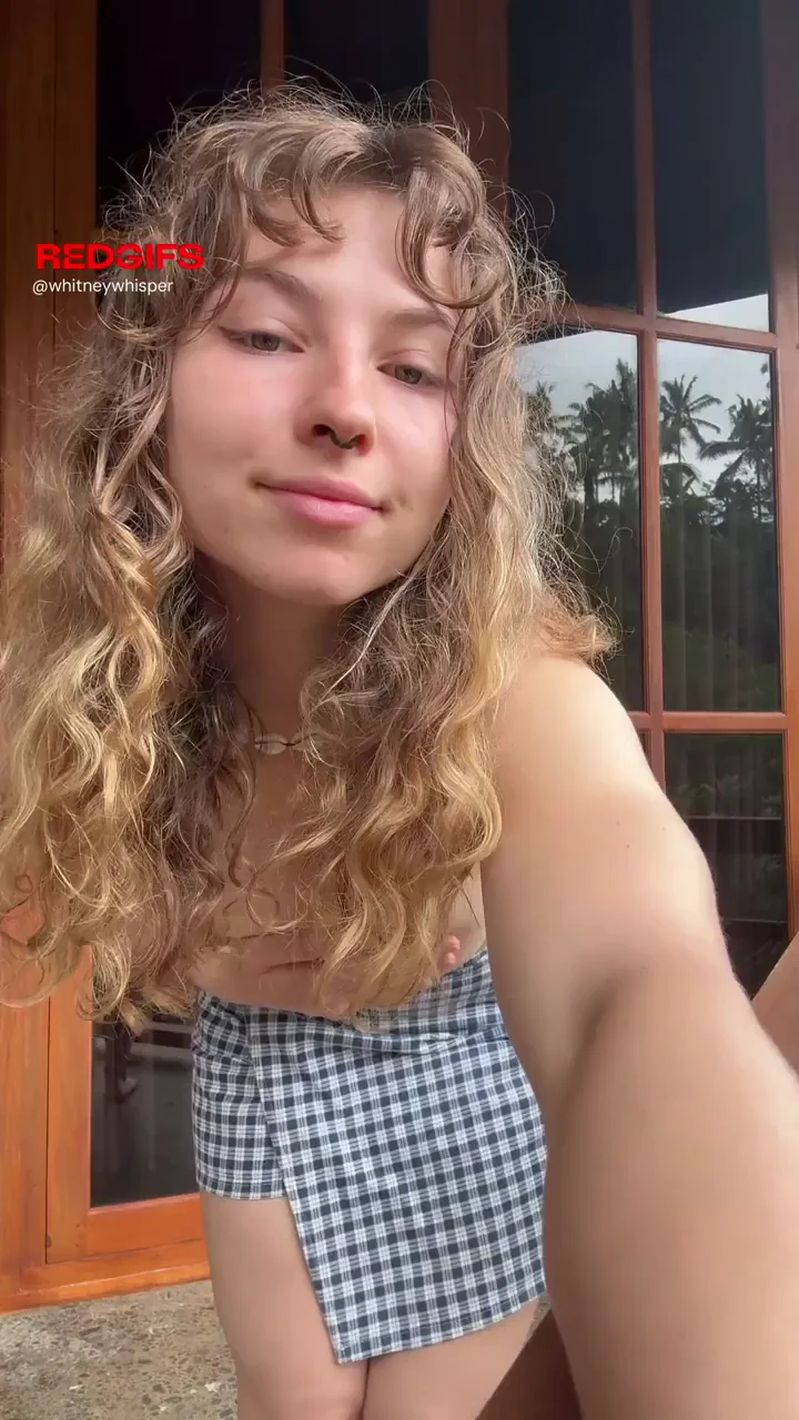 Fit Cutie Teases Toned Abs and Perky Naturals