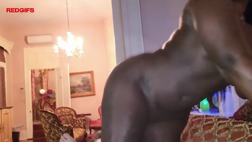 Thick Ebony Booty Devours White Cock in Wild Reverse Ride!