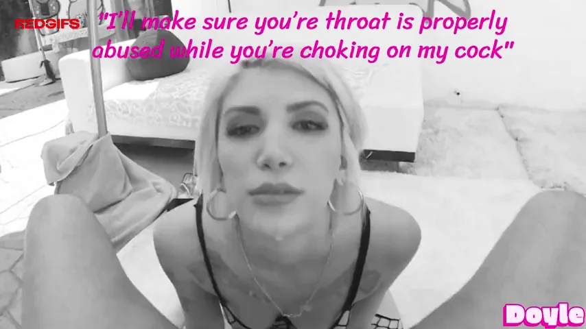 Make sure my throat is properly abused
