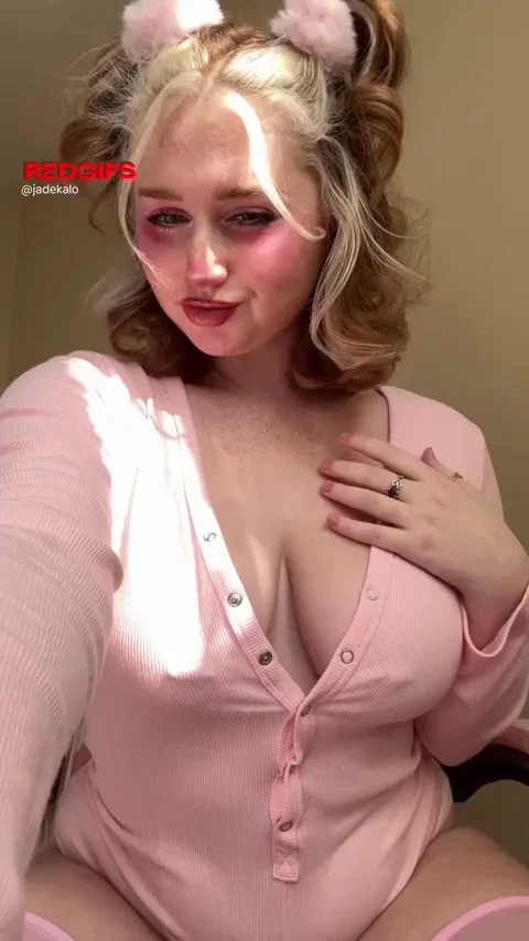 I wanna see your cock throbbing hard between these tits