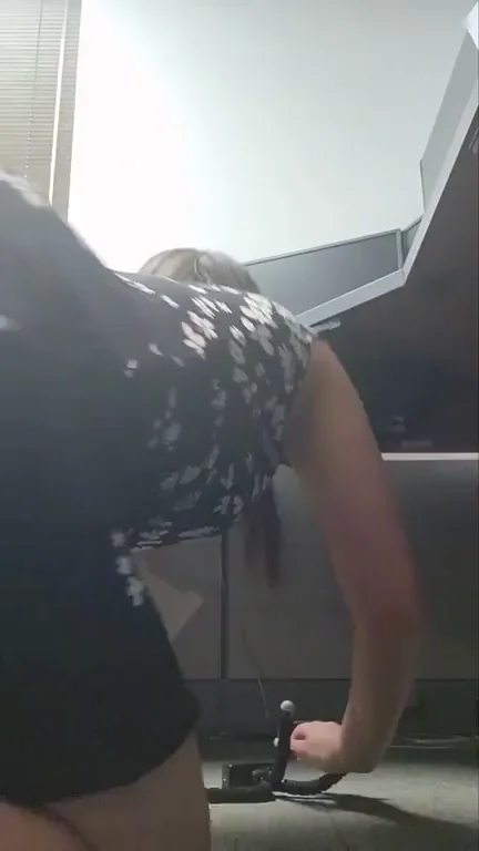 Wanna fool around under my desk? ;) [F]