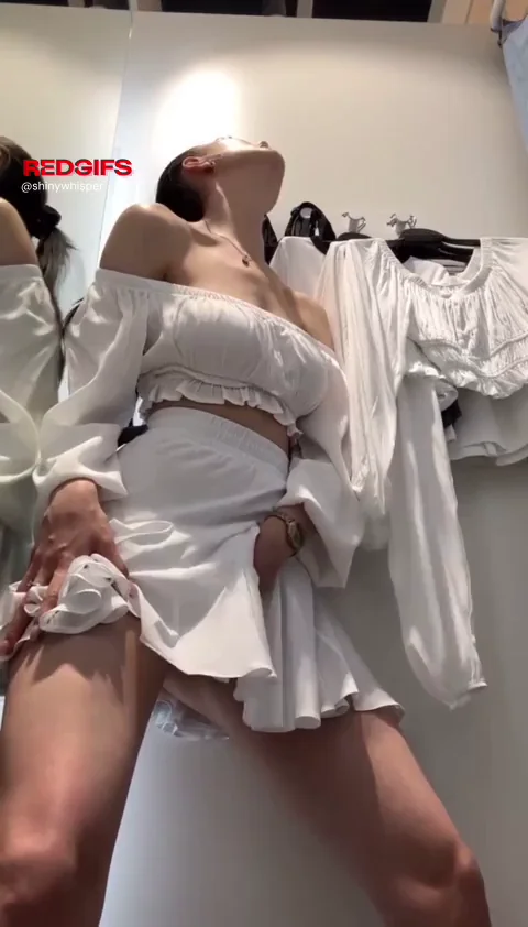 The allure being naughty in the changing rooms