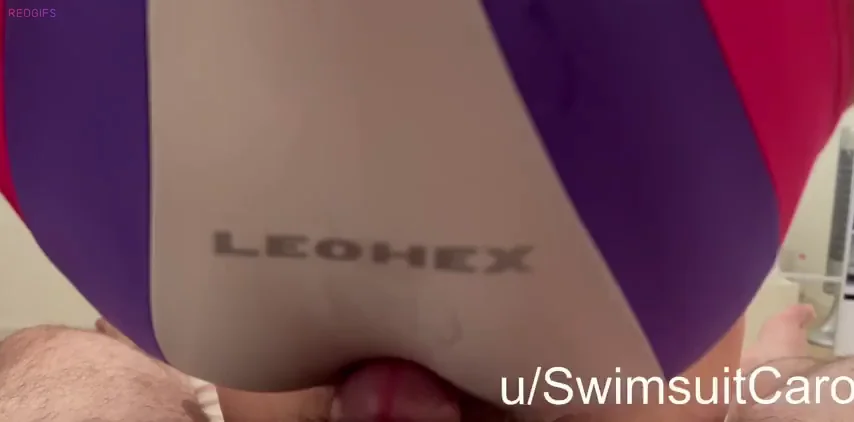 💦 Swimsuit Soaked in Hot Cum Blast 😈