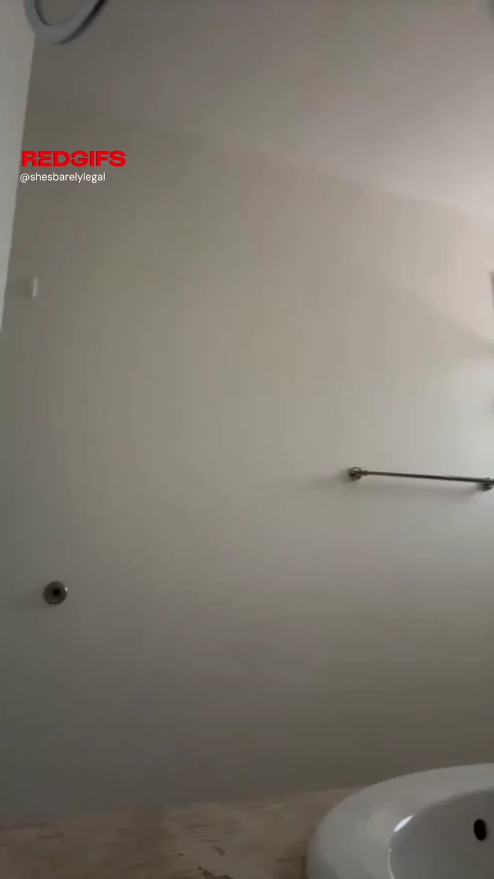 🕵️‍♀️ Daddy's Secret Bathroom Cam Catches Slutty Daughter Stripping! 🍑💦