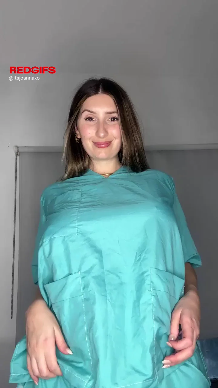 🩺 Massive Veiny Titties Bursting Outta My Scrubs! 😍💦