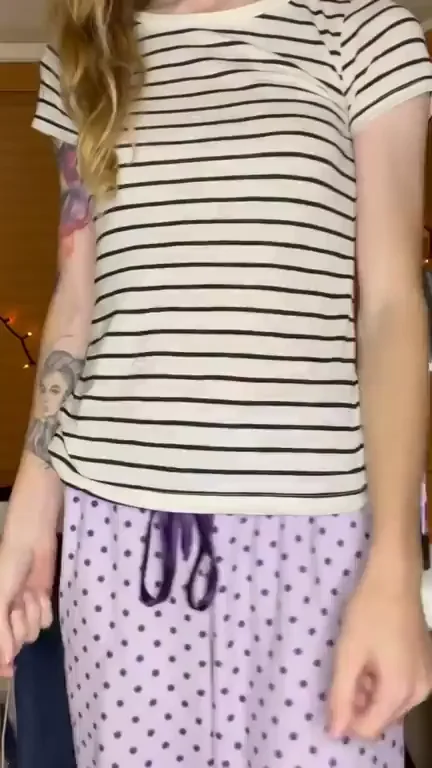 Perky Trans Cutie Teases Big Natural Tits & Craves Your Handjob Help 😘🍆
