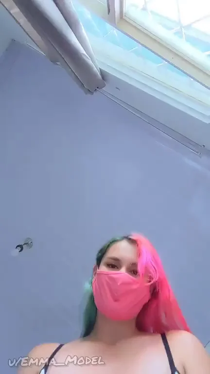 Perky Pink-Haired Slut Wants to Ride Your Cock 😈💕