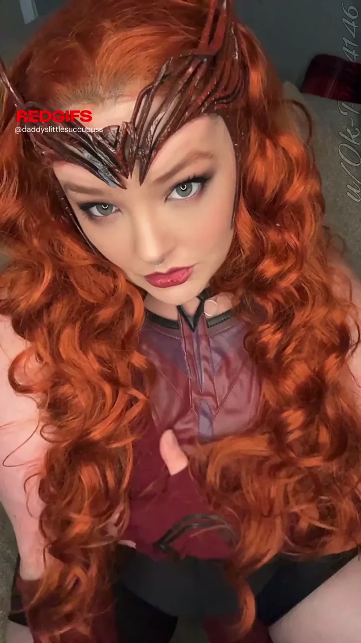 The Scarlet Witch definitely knows how to put her fingers to good use