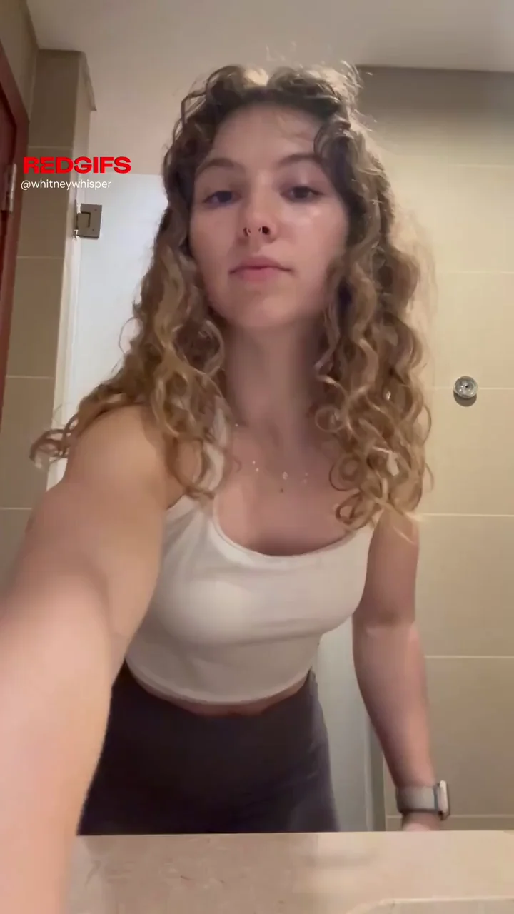 Love to strip after a sweaty workout