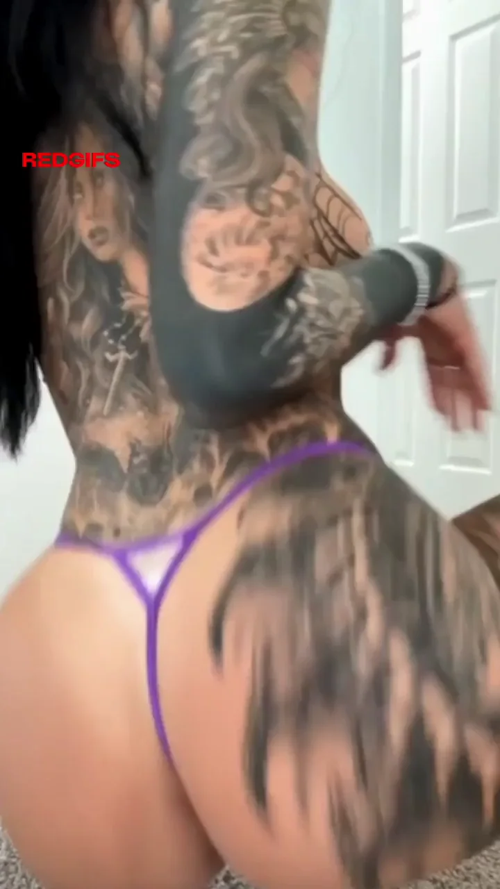 Watch My Inked Ass Twerk for You Daddy 🍑🔥💦