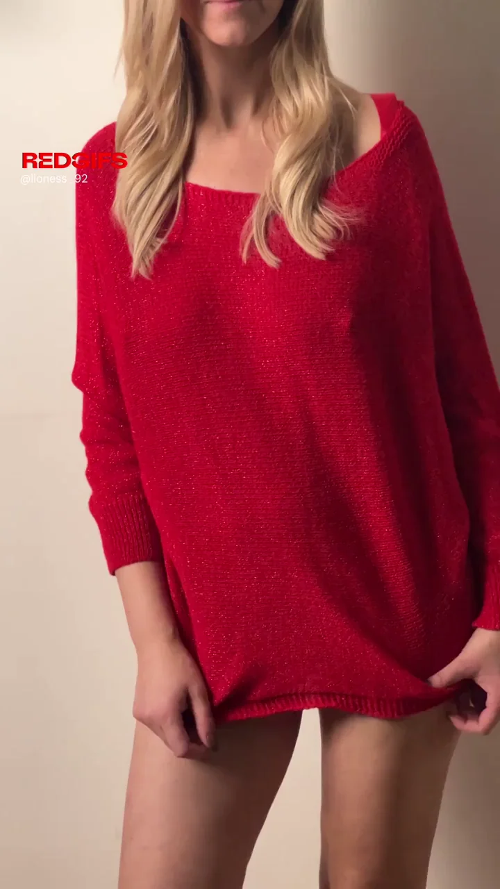 Taking off the sweater but keeping the heat