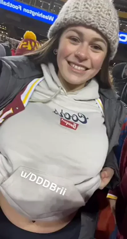 Great distraction at a NFL game?