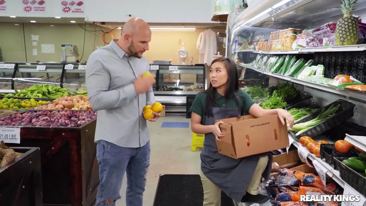 Kimmy Kimm's Grocery Store Monster Cock Rampage