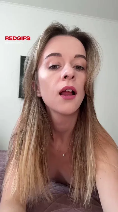 I want ur cum drops on my tongue