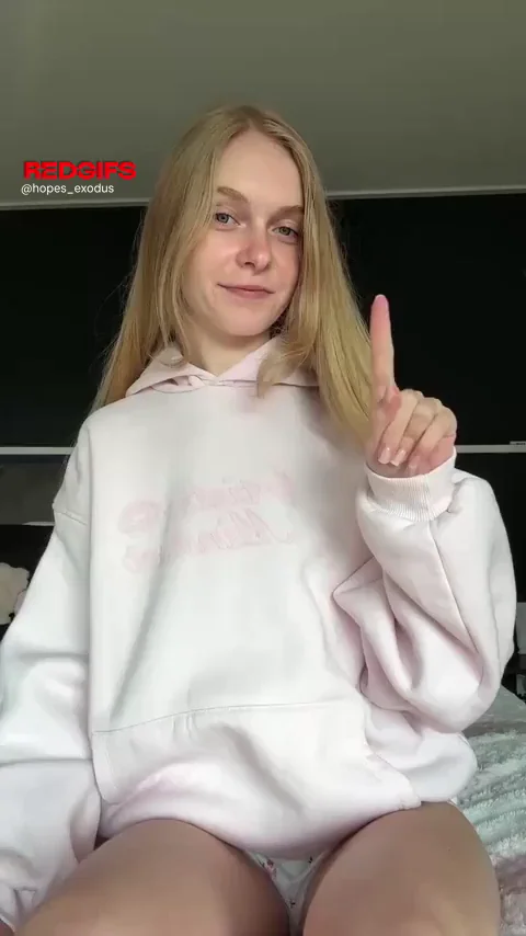 No Clothes Needed for This Petite Blonde Slut 😈👙