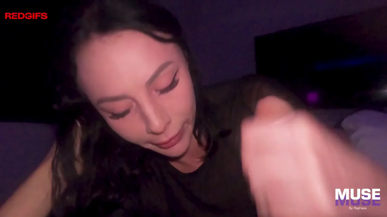 Indica Marie Gagging on Monster Asian Cock 💦👅 AMWF Throatpie POV
