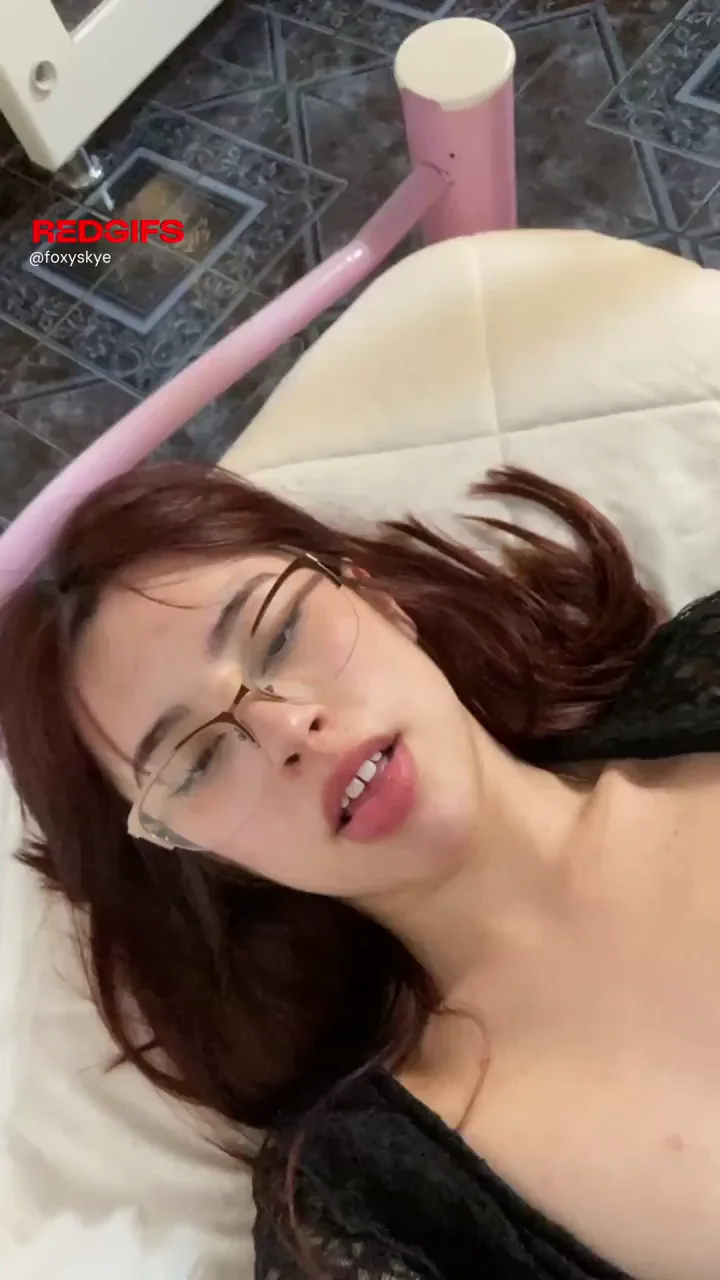 Playful TikTok Slut Teases with O-Face and Slutty Lingerie Spill