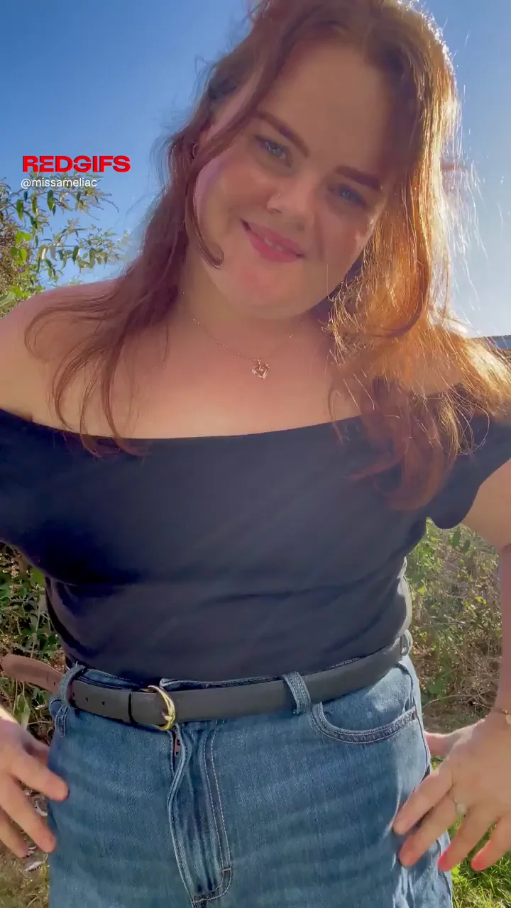 I’ll risk a titty reveal outside for you 😜