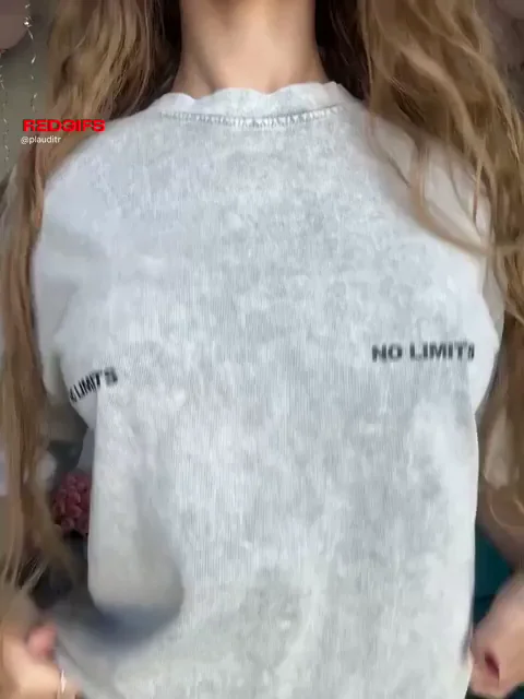 Epic Titty Drop Reveal from Grey Hoodie