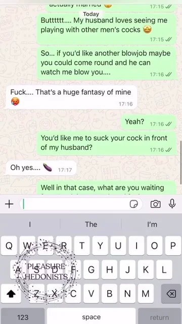 Hotwife Texts Bull to Suck His Cock in Front of Cuck Hubby