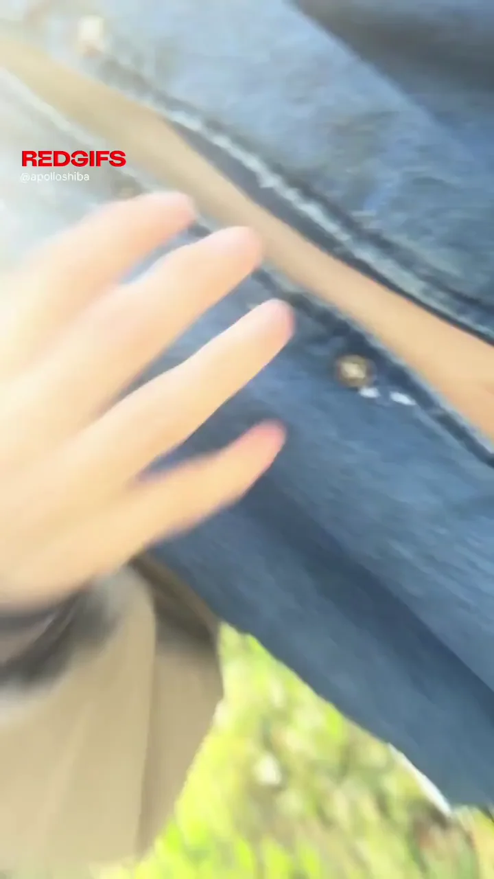 Petite Slut Flashing Tiny Tits 🐶💦 Walk the Dogs with Me? ;3