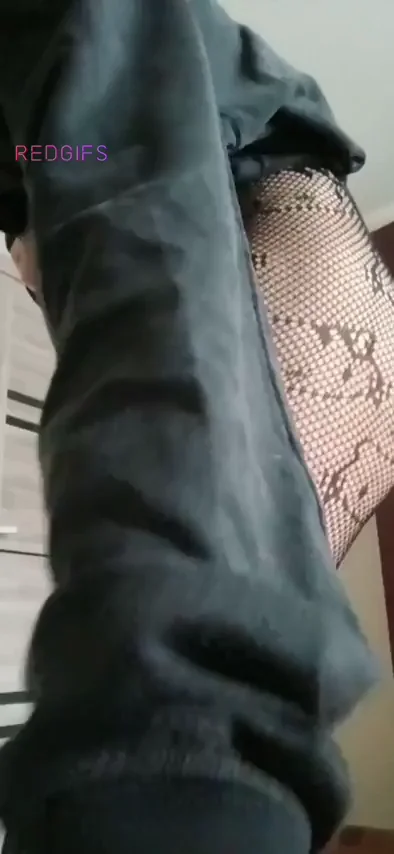 Spanking Sissy Femboy's Juicy Ass in Hello Kitty Fishnets 😻🍑🔥