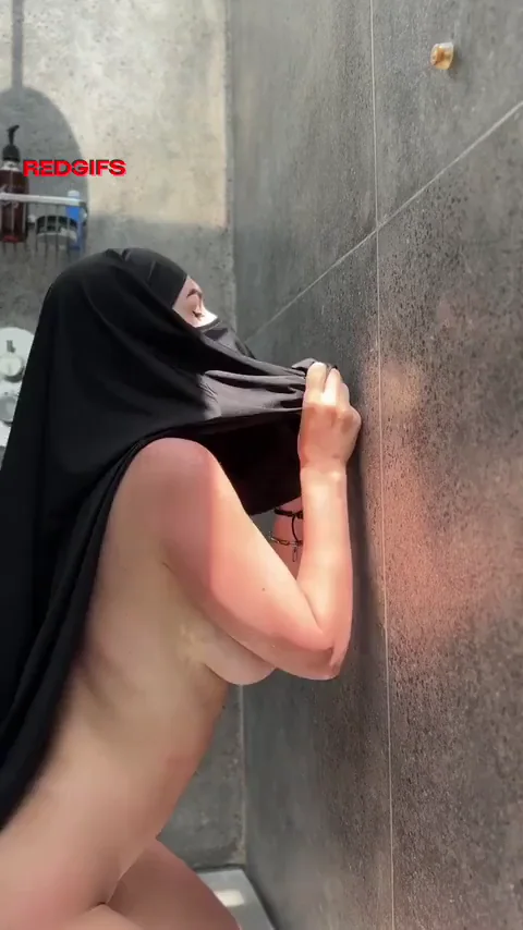 Having fun in the shower