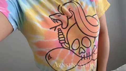 Small Package, Monster Surprise: Tie-Dye Twat Reveal