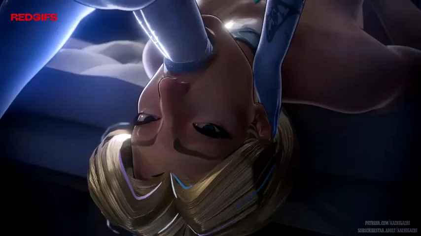 Widowmaker's Massive Futa Cock Destroys Emma Frost's Throat - Kachigachi Throatfuck Mayhem