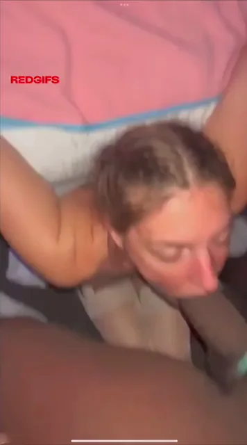 Blonde Slut Losing Her Mind on Massive BBC Deepthroat