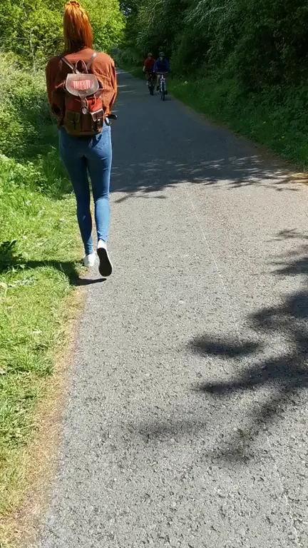 The Cyclist Didn't Expect That When He Turned Around!!!