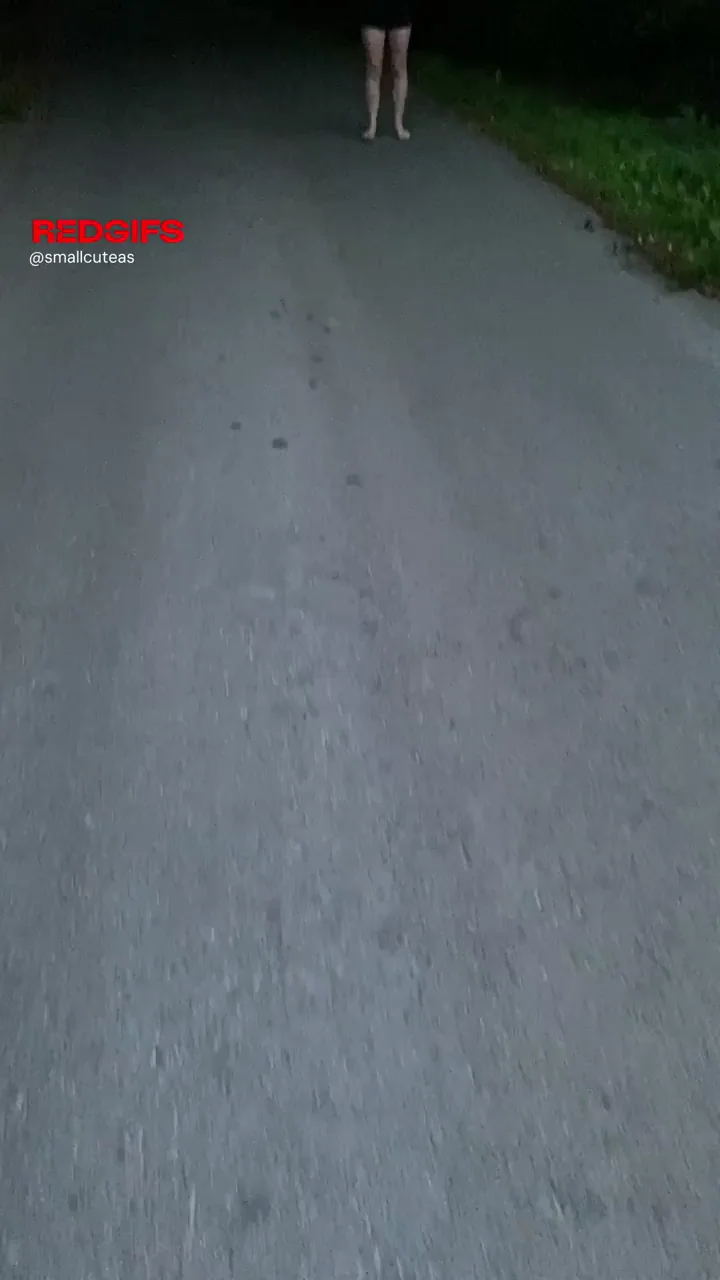 What hikers see when I pass by