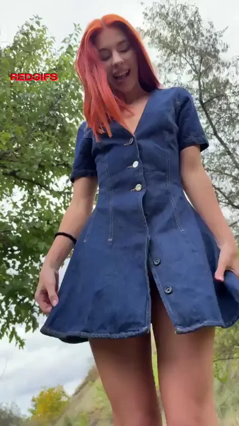 Having fun in a park