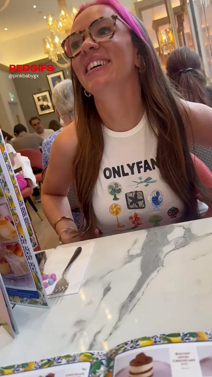 Boobies on the Menu? 🍒 Public Flash Feast! 😈