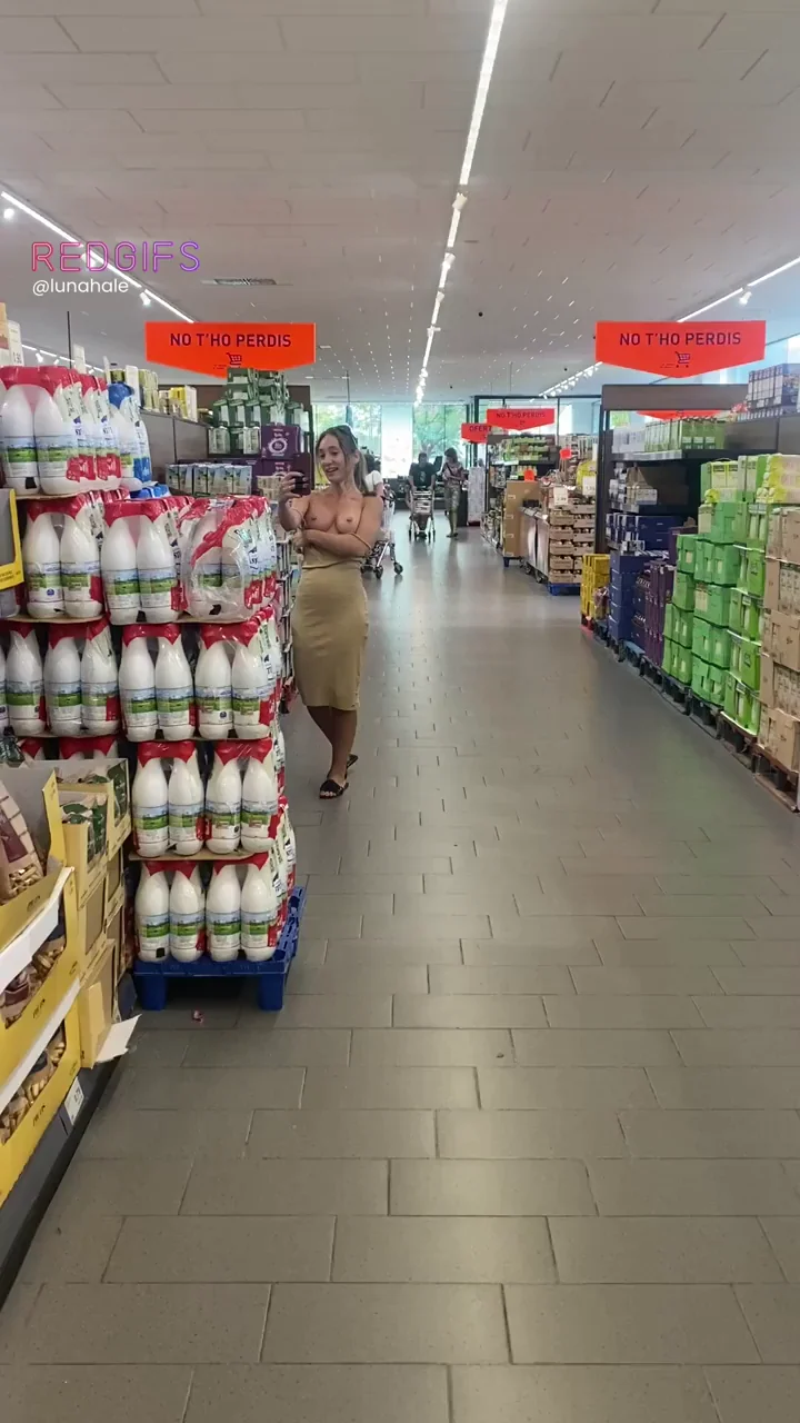 Got caught mid-flash with carts rolling by