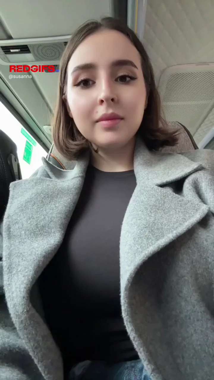 🚂 Busty Teen Flashes Massive Tits on Train Ride 💦