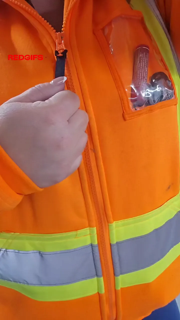 🔥 Just My Zipper Hiding These Massive Work Tits! 😈