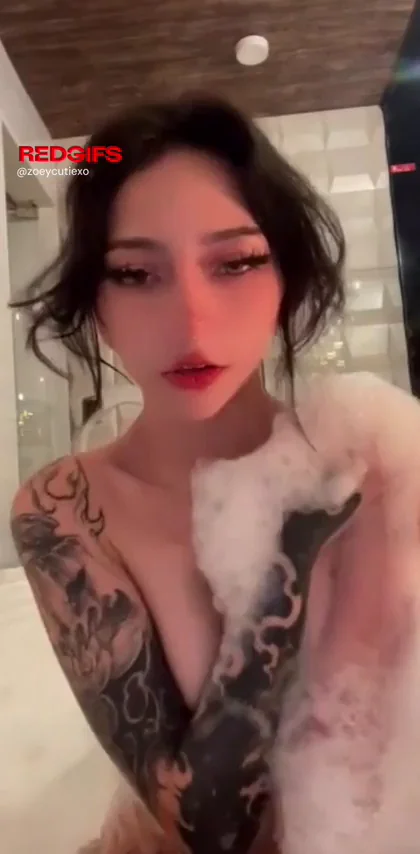 Shower Me Up Tonight? 🧼💦 Big Tit Asian Slut Teases
