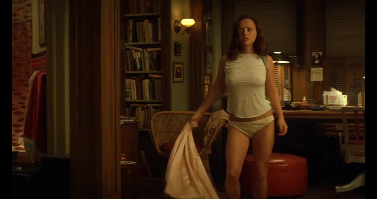 Christina Ricci's Sexy Library Tease 😈📚💦